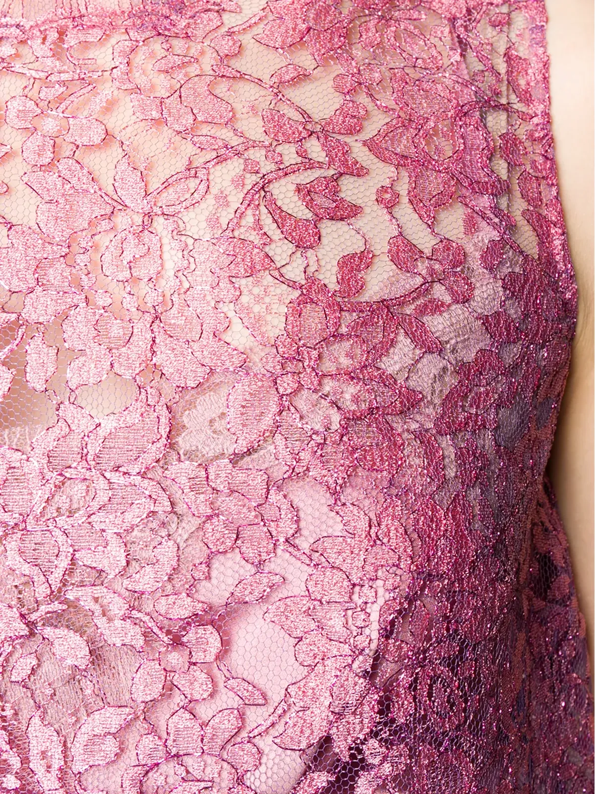Dolce & Gabbana 花柄レースのノースリーブブラウス - 画像5