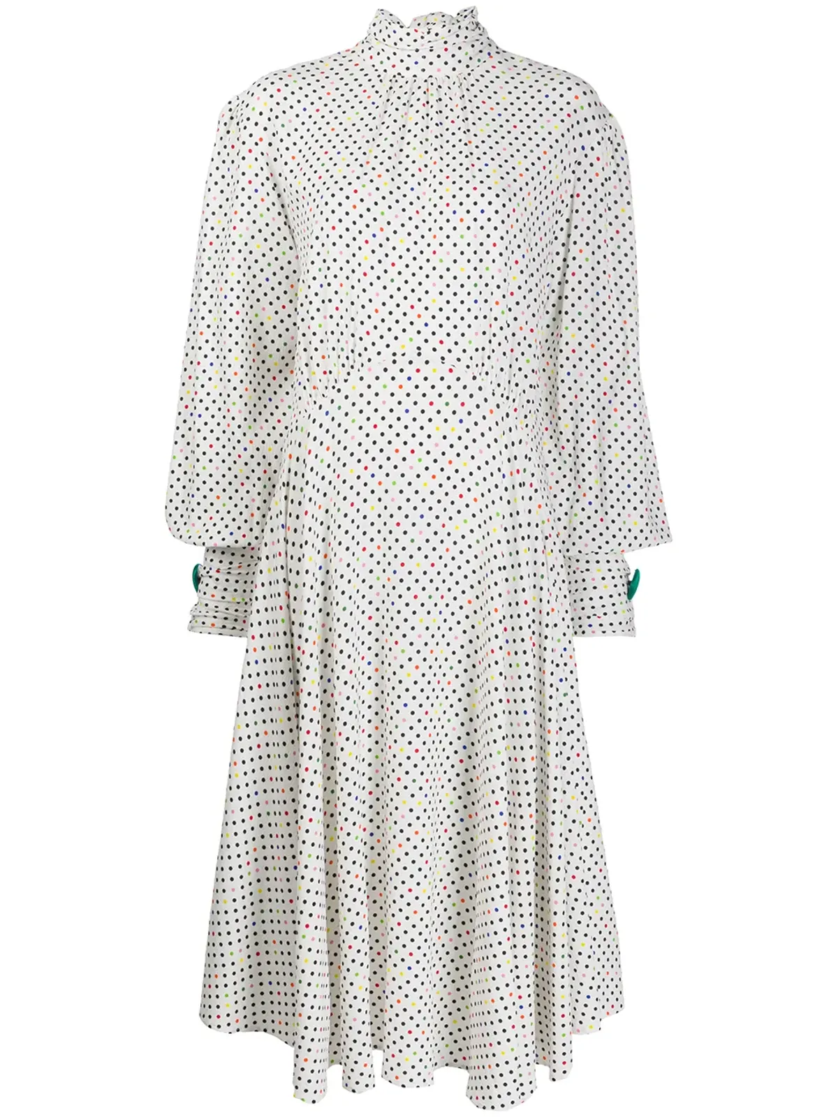 Christopher Kane ポルカドット タイネック ドレス - 画像1