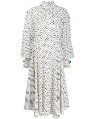 Christopher Kane ポルカドット タイネック ドレス - サムネイル1