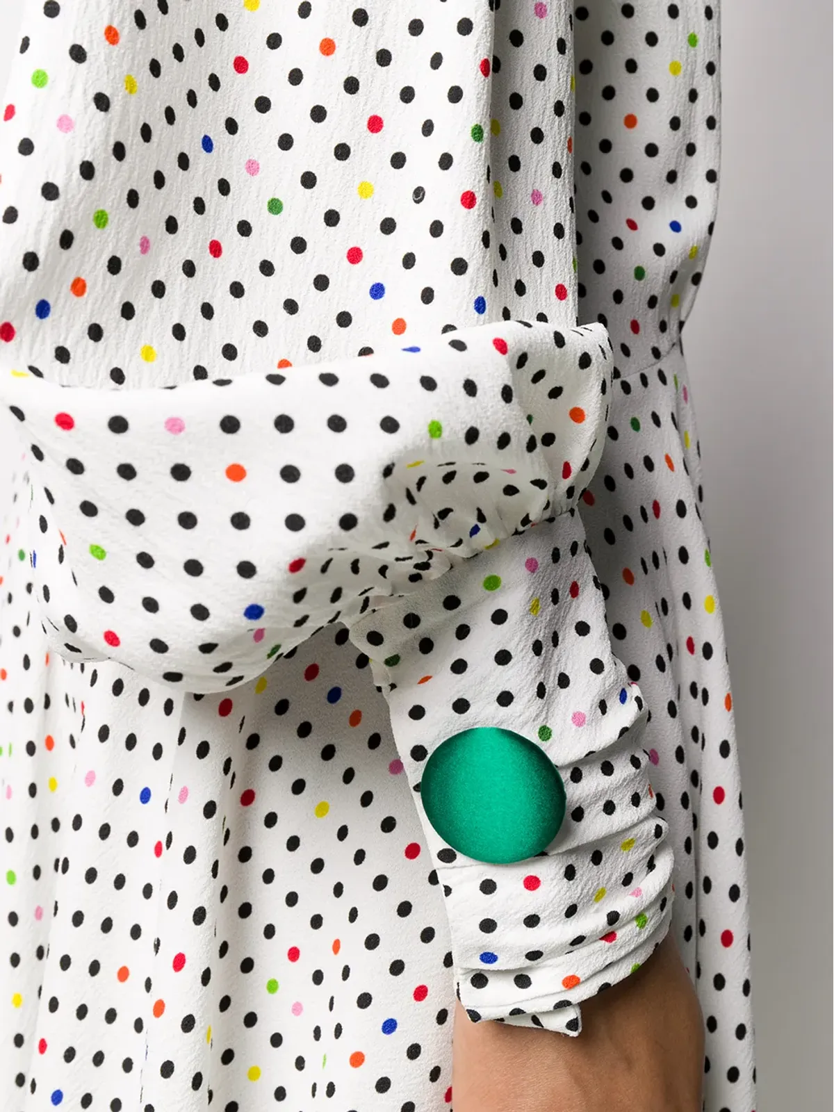 Christopher Kane ポルカドット タイネック ドレス - 画像5