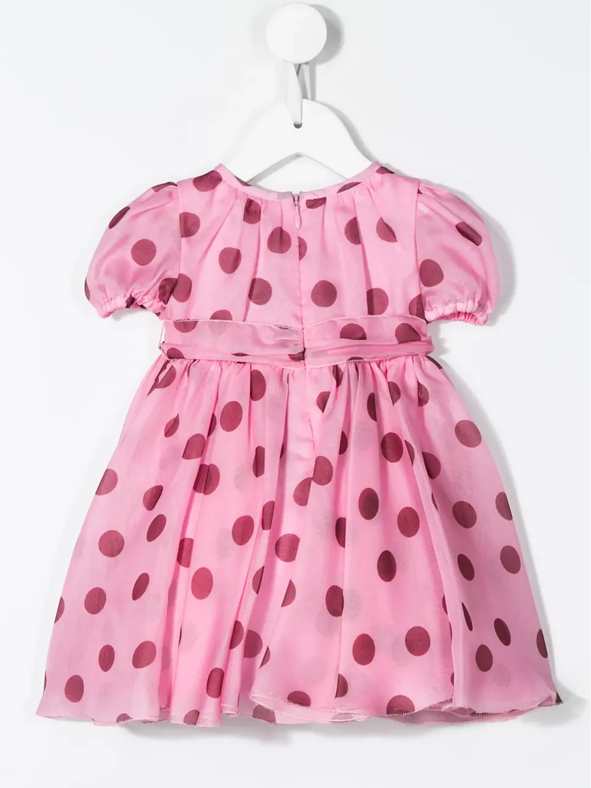 Dolce & Gabbana Kids ポルカドットプリント ミニドレス - 画像2