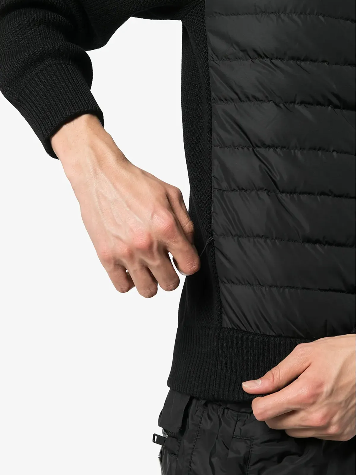 Canada Goose ハイブリッジ ウールパネル入りパデッドジャケット - 画像5