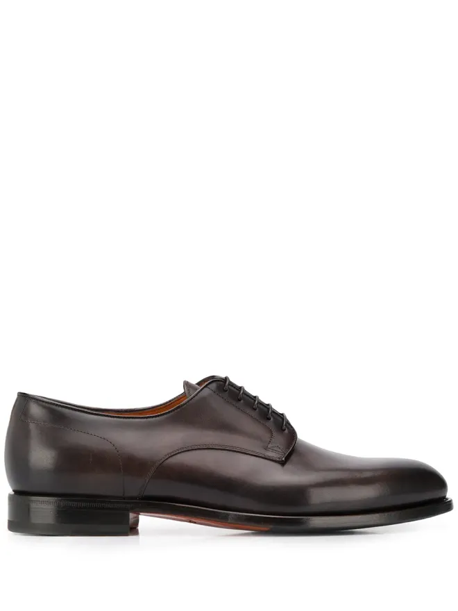Santoni Santoni レースアップ ロー・ヒール ダービーシューズの商品画像