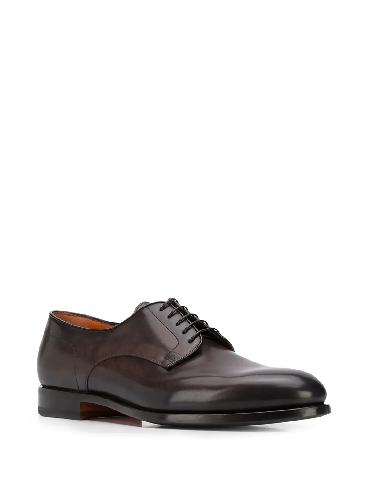 Santoni レースアップ ロー・ヒール ダービーシューズ - 画像2
