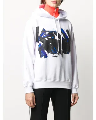 Off-White graphic logo print hoodie - サムネイル3