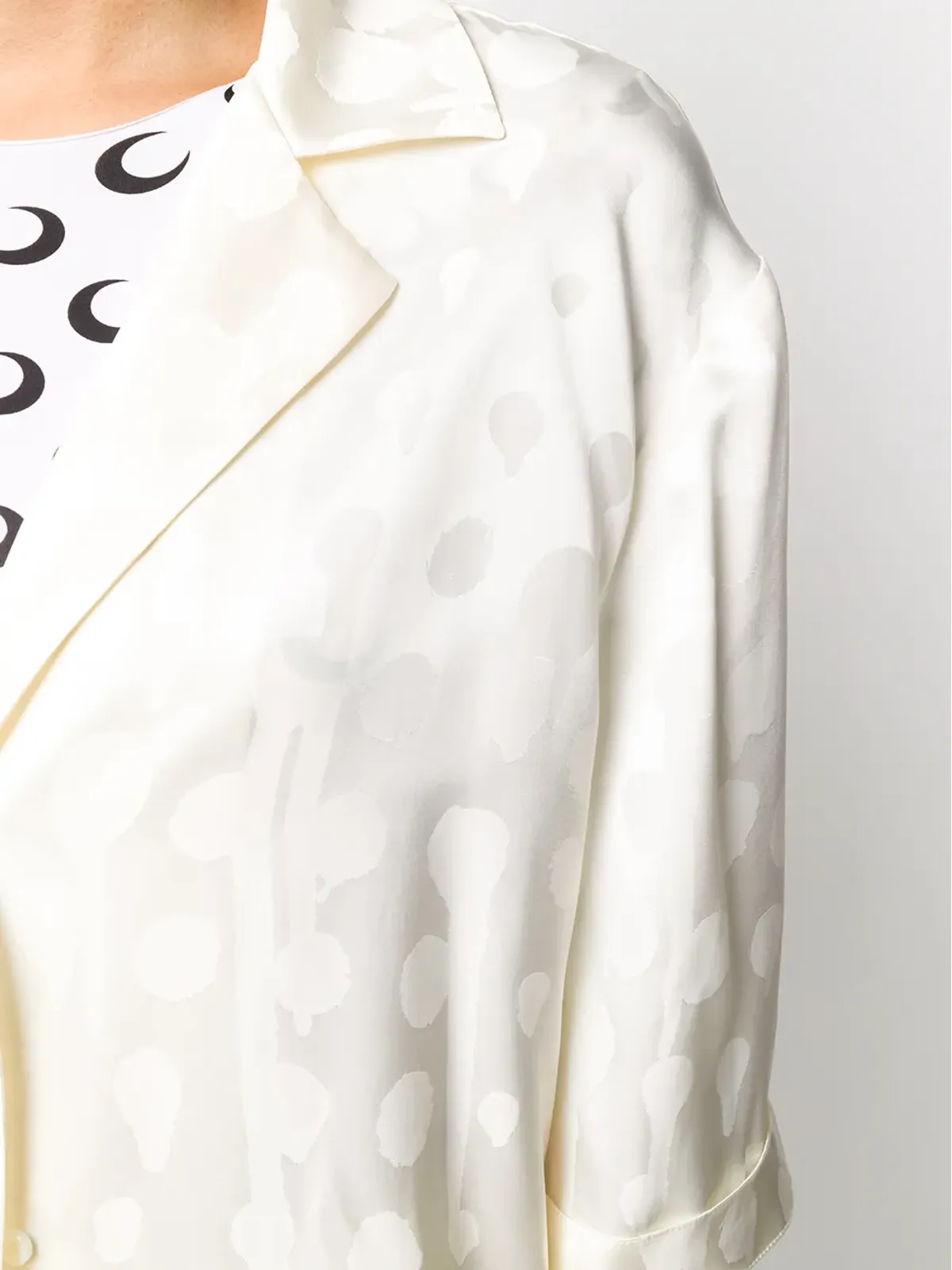 Off-White スプラター風ドットトップス - 画像5