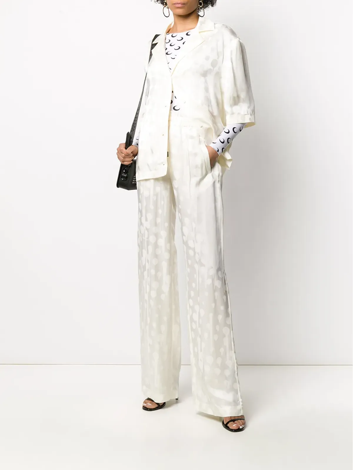 Off-White スプラター風ドットトップス - 画像2