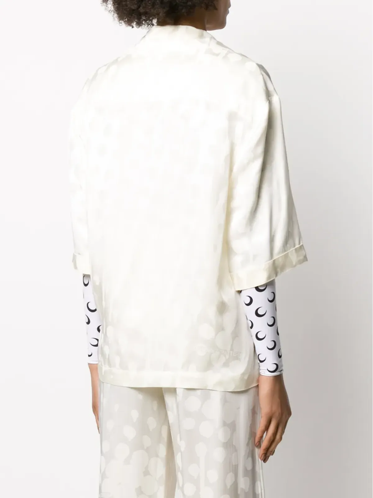 Off-White スプラター風ドットトップス - 画像4