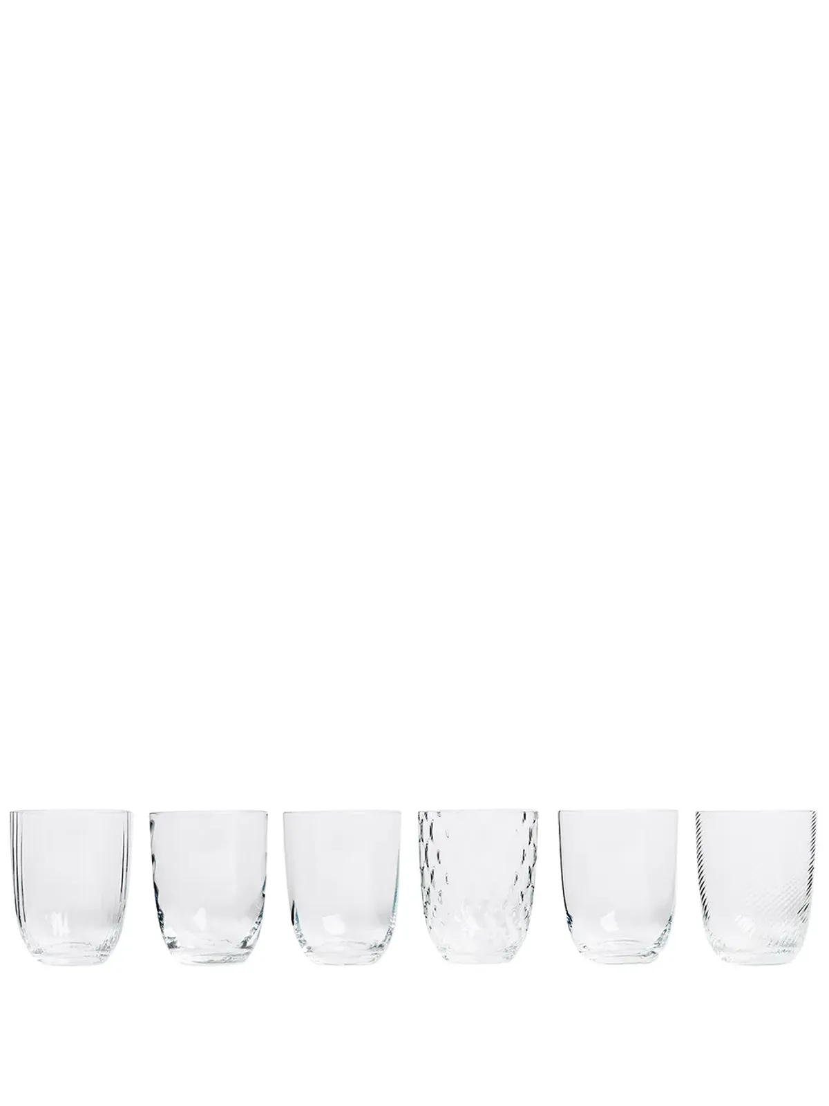 NasonMoretti Idra 水グラス - セット6客 - Neutrals - 画像1