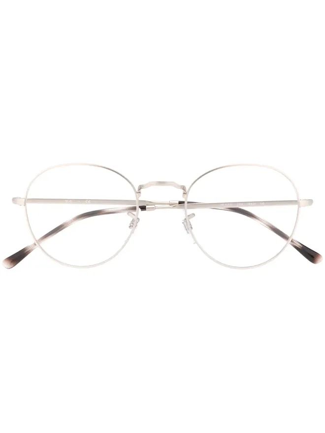 Ray-Ban Ray-Ban 丸型フレーム眼鏡（シルバー）の商品画像