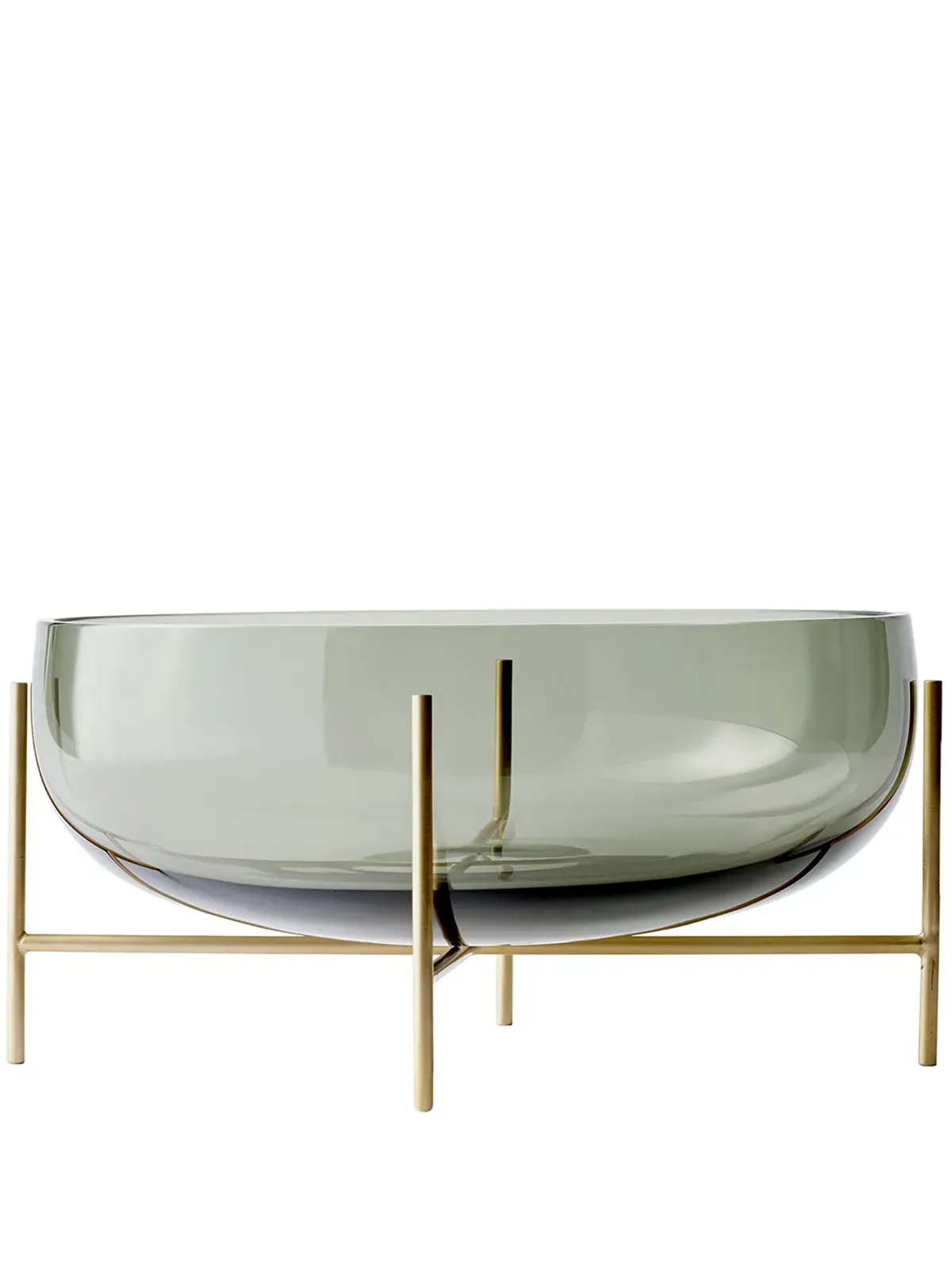 Audo Echasse glass bowl - Grey - 画像1