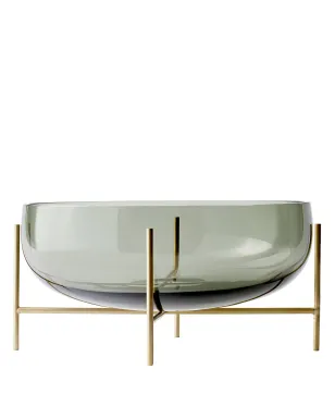 Audo Echasse glass bowl - Grey - サムネイル1