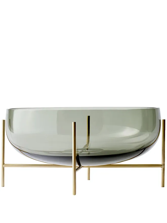 Audo Audo Echasse glass bowl - Greyの商品画像