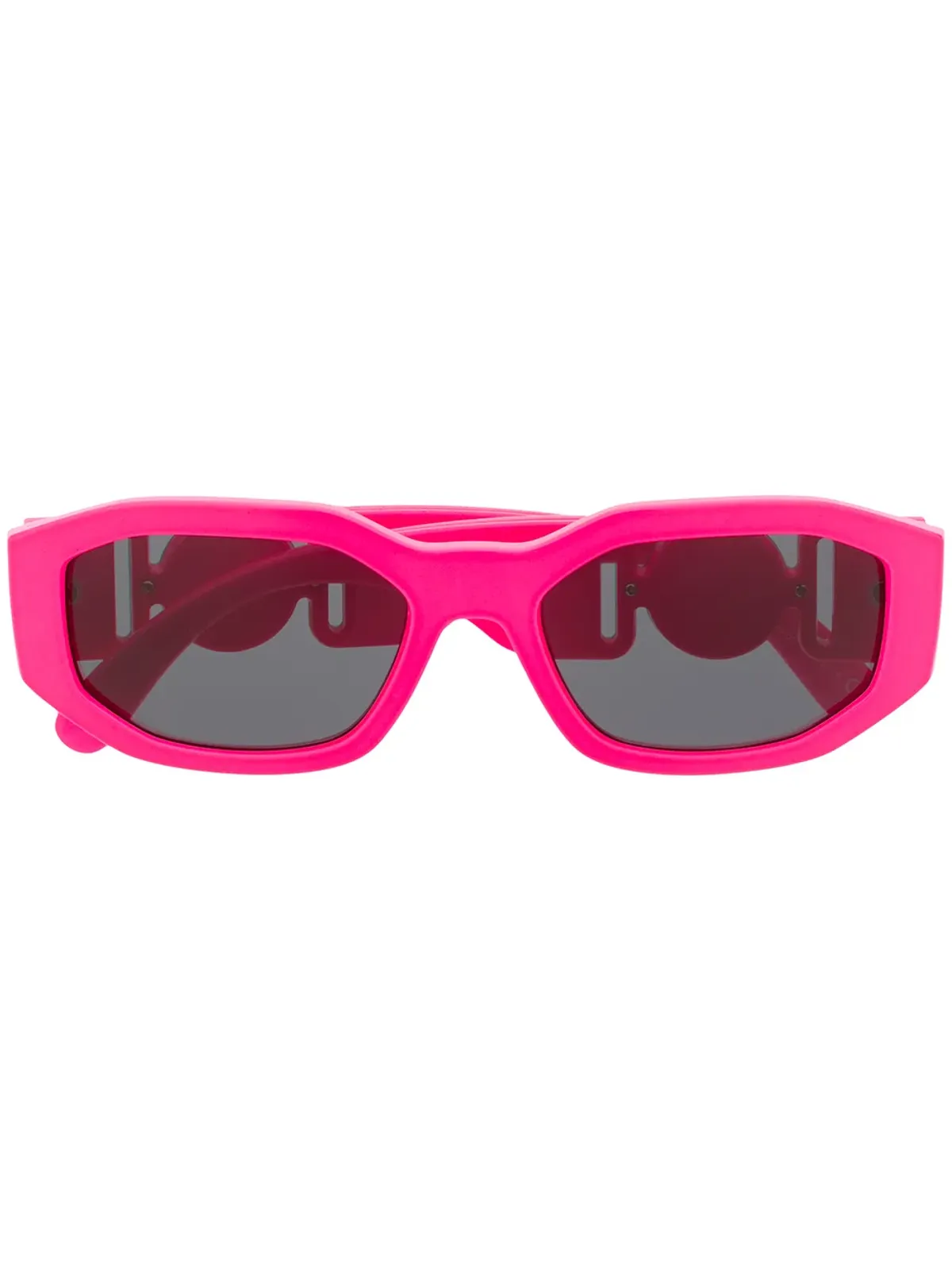 Versace Eyewear Medusa Biggie オーバルフレーム サングラス - ピンク - 画像1