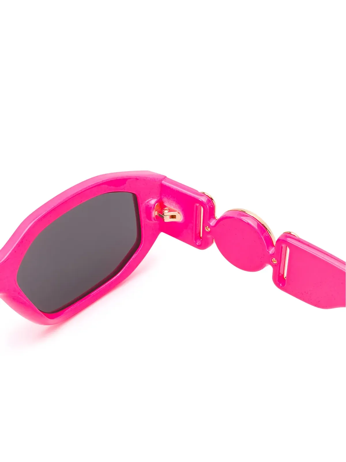 Versace Eyewear Medusa Biggie オーバルフレーム サングラス - ピンク - 画像3