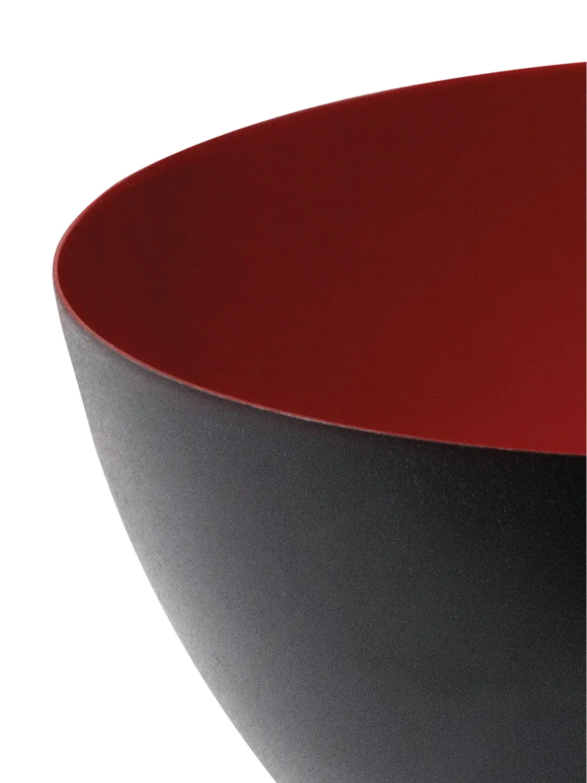 Normann Copenhagen Krenit XLマットボウル（25cm） ブラック - 画像2