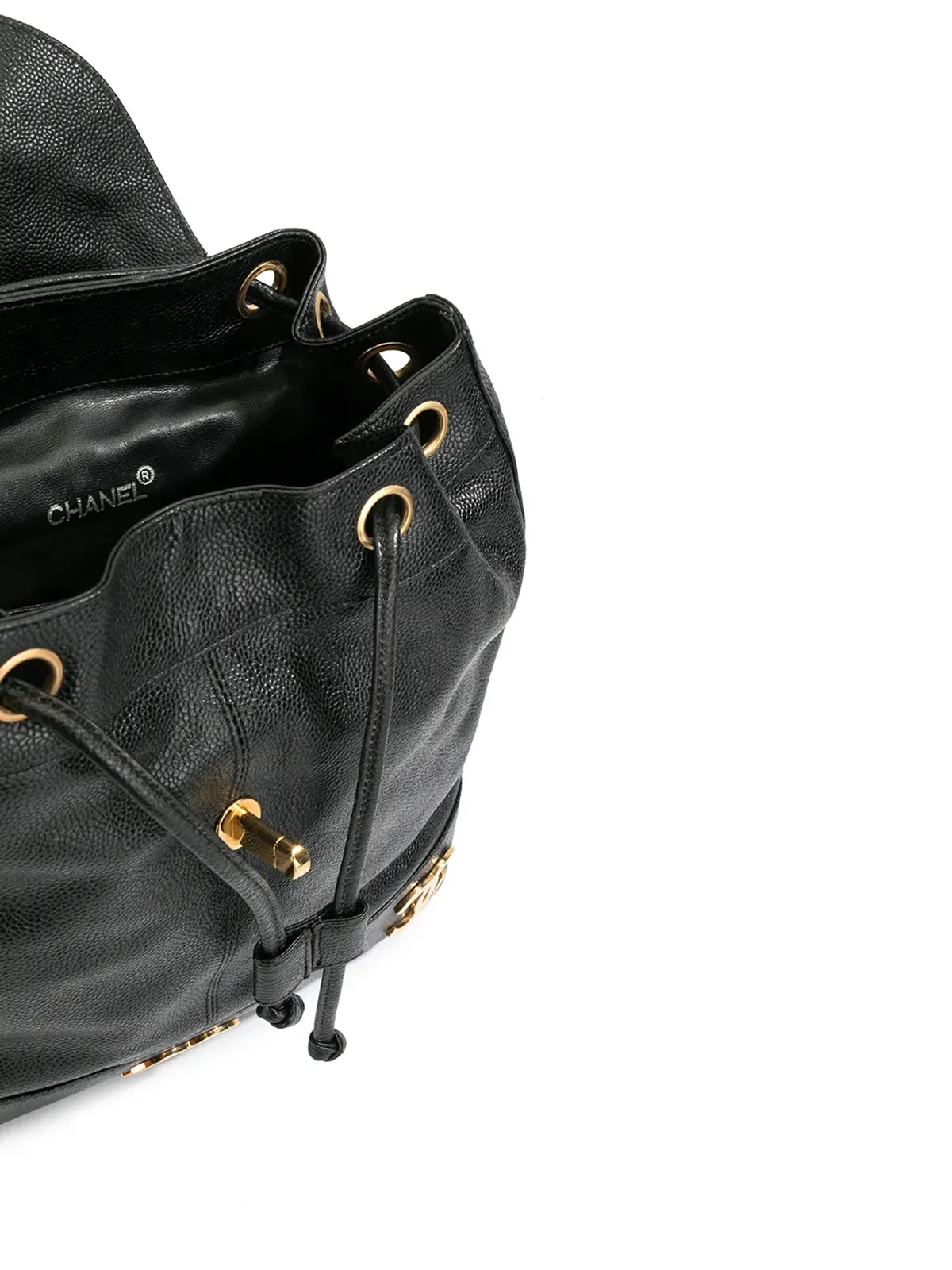 CHANEL Pre-Owned 1992 トリプルCCロゴバックパック - 画像5