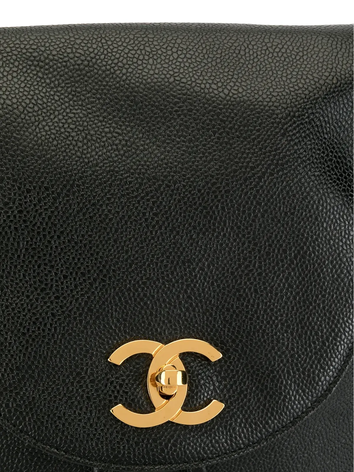 CHANEL Pre-Owned 1992 トリプルCCロゴバックパック - 画像4