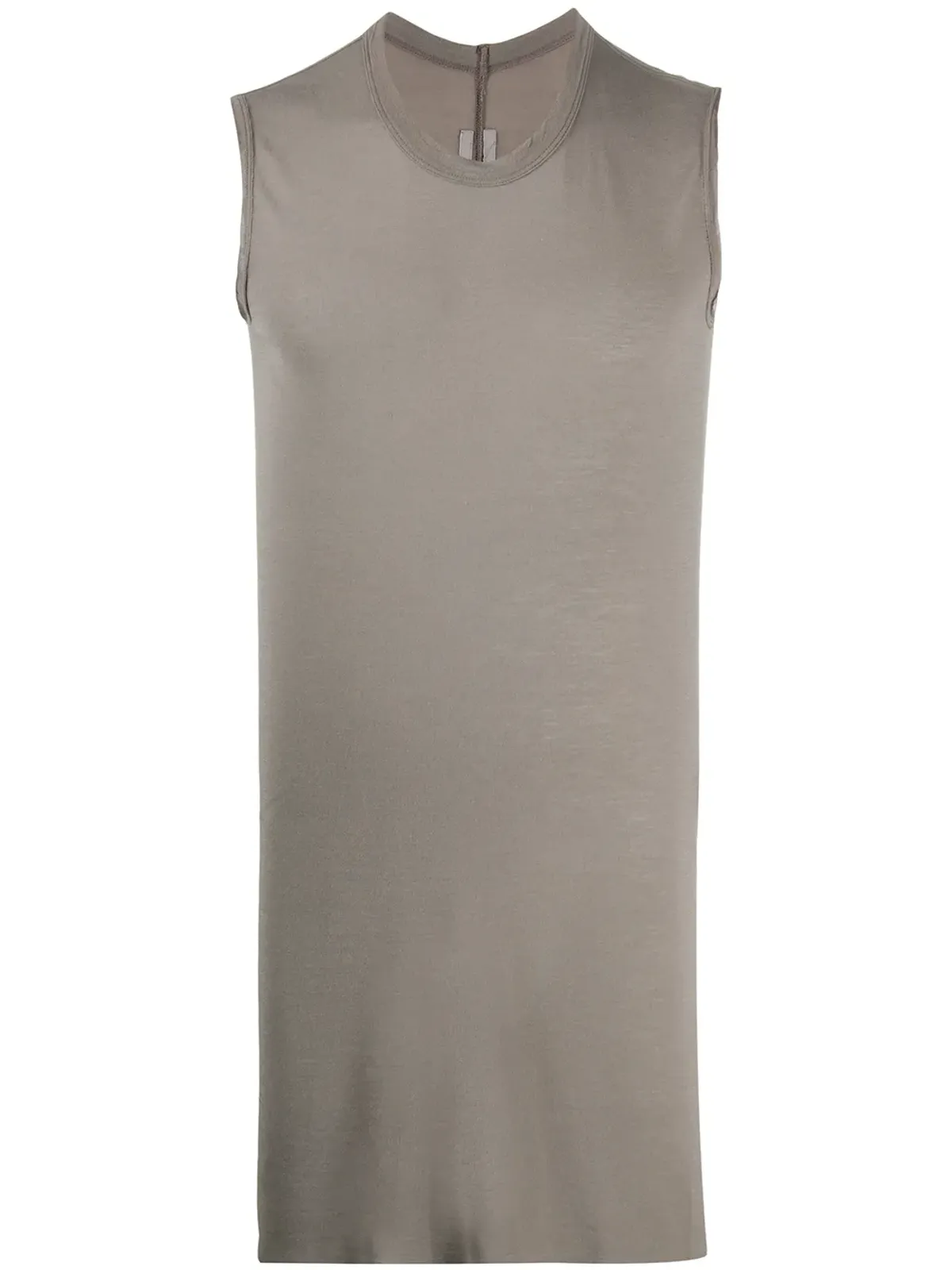 Rick Owens ロングクルーネック タンクトップ - グレー - 画像1