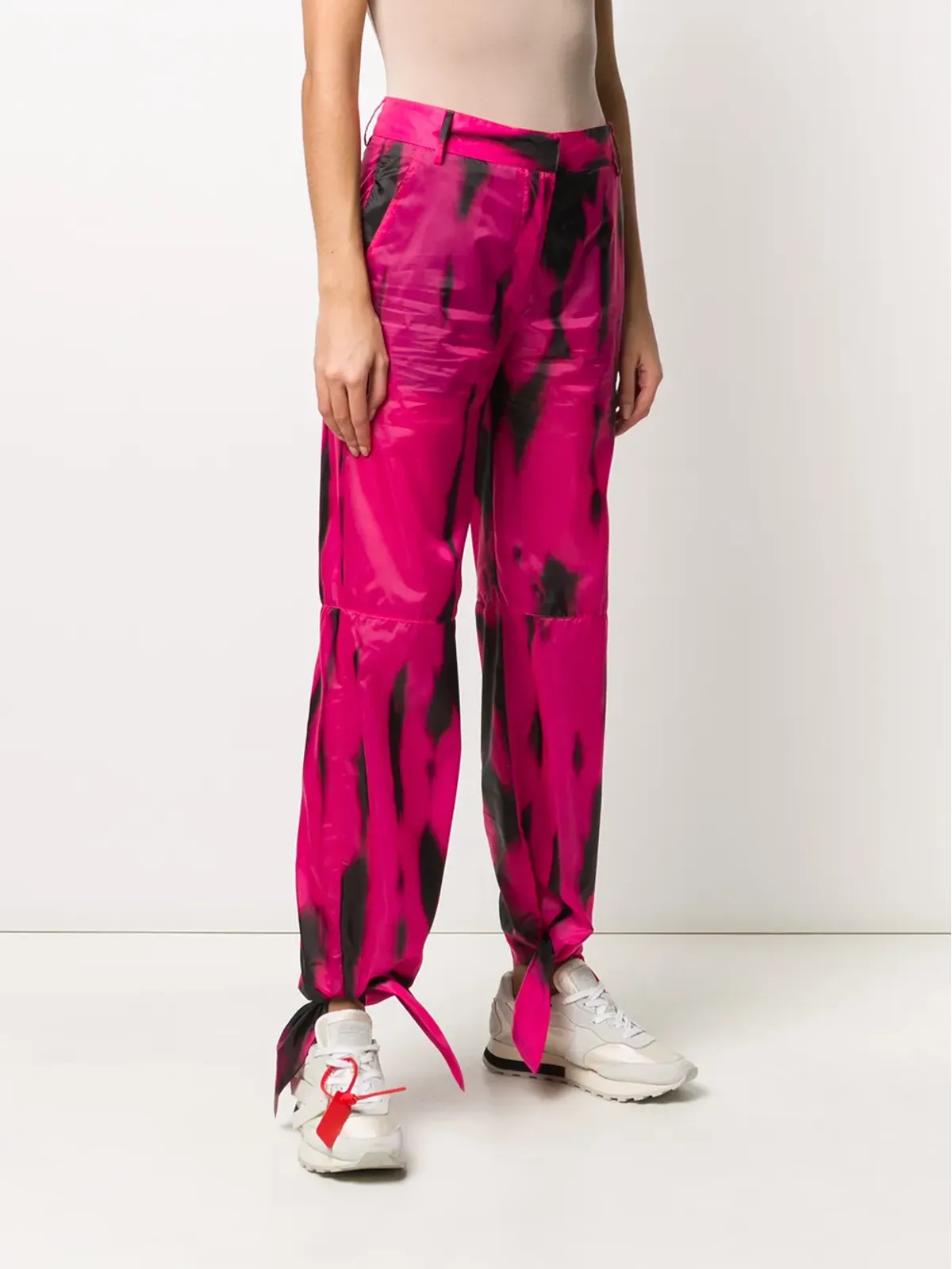 Off-White ハイウエストストレートパンツ - 画像3