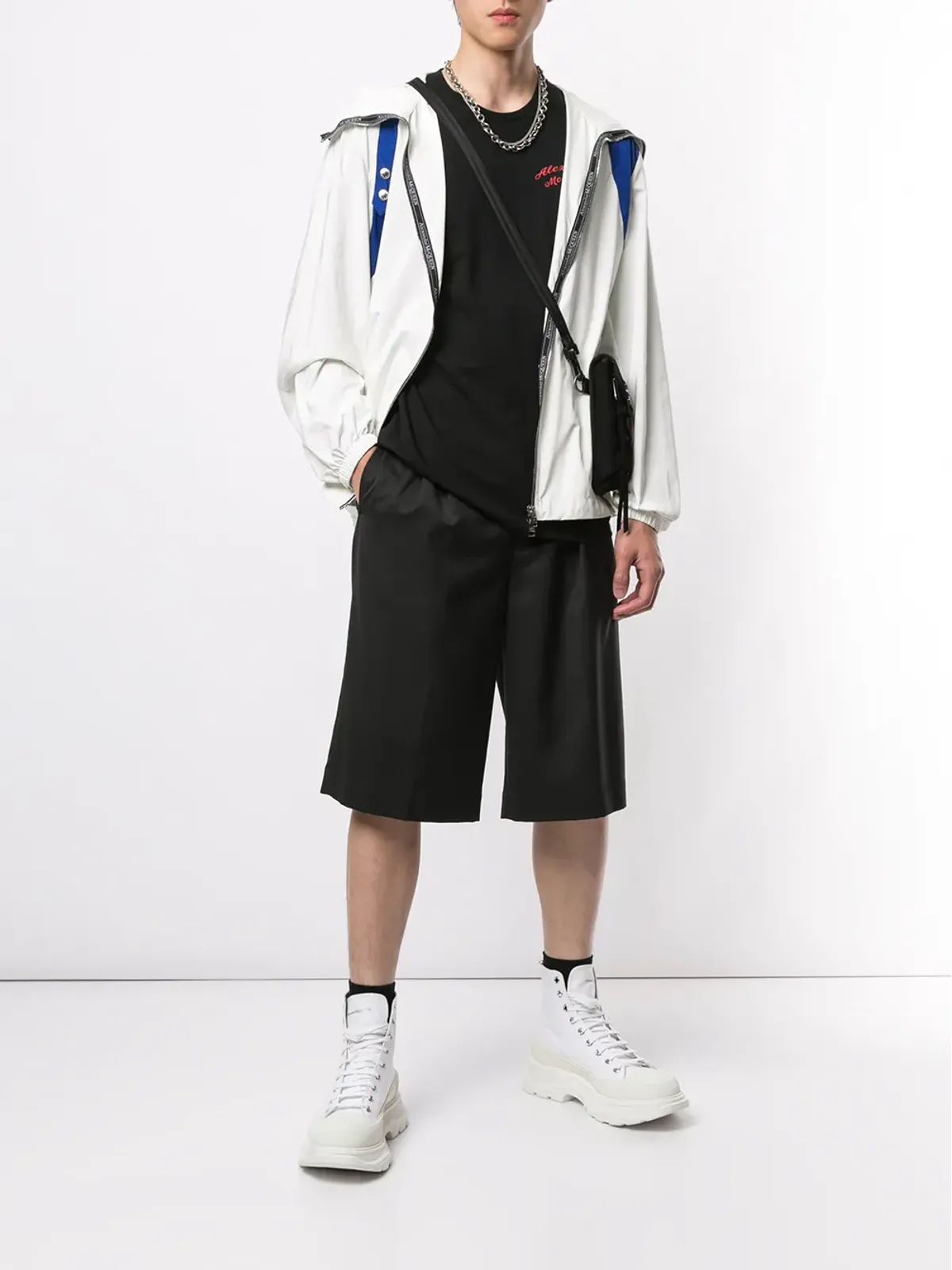 Alexander McQueen ハーネス・ライトウェイトジャケット - 画像2