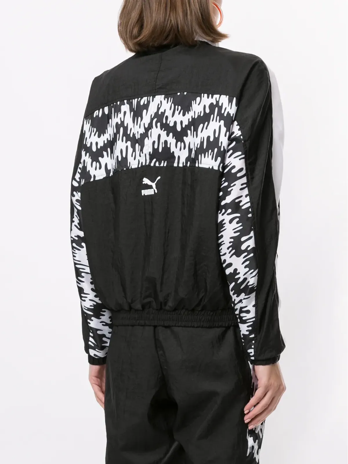 PUMA アブストラクトプリント ウィンドブレーカー - 画像4