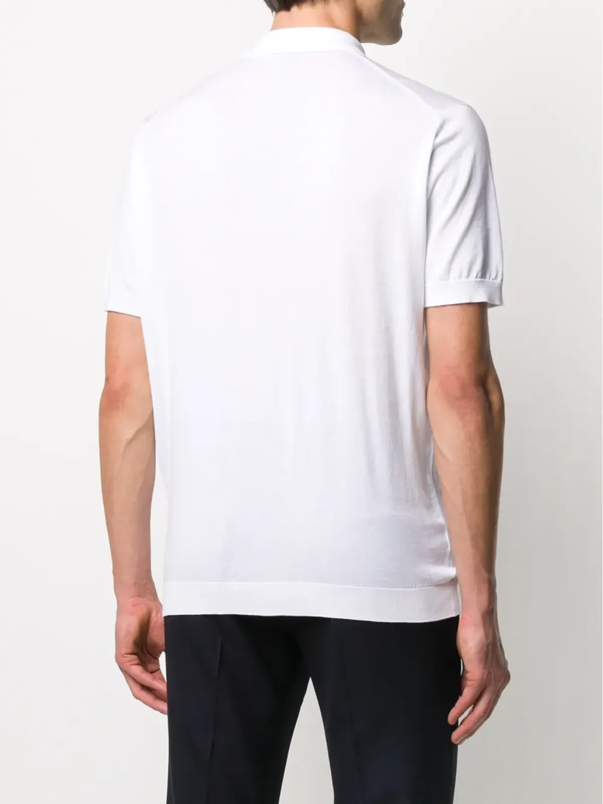 John Smedley ストレートポロシャツ - 画像4