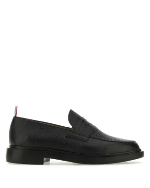 Thom Browne ペブルグレイン ペニーローファー - ブラック - サムネイル1