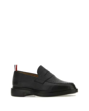 Thom Browne ペブルグレイン ペニーローファー - ブラック - サムネイル2