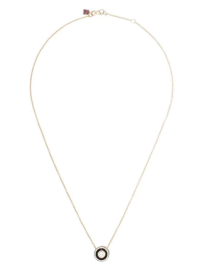 Selim Mouzannar Selim Mouzannar 18kt ローズゴールド ダイヤモンド Mina ネックレス - ピンクの商品画像