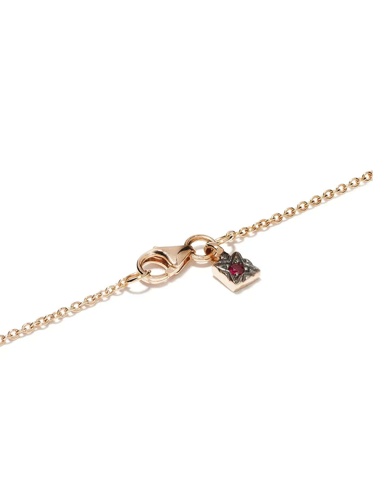 Selim Mouzannar 18kt ローズゴールド ダイヤモンド Mina ネックレス - ピンク - 画像4