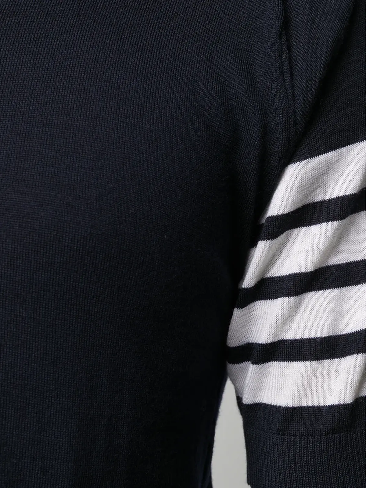 Thom Browne 4-Bar 半袖ポロシャツ - ブルー - 画像5
