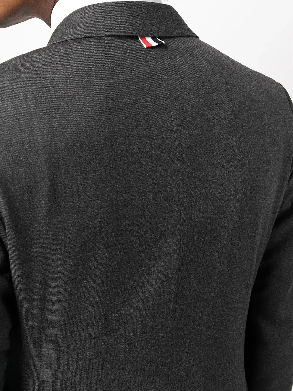 Thom Browne ブレザー（シングルブレスト、グレー） - 画像5