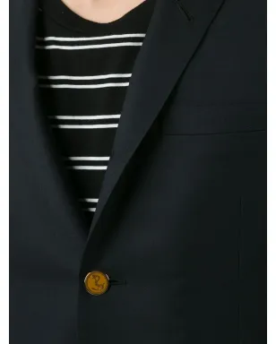 Thom Browne ネイビー ウール ブレザー／シングルブレスト - サムネイル5