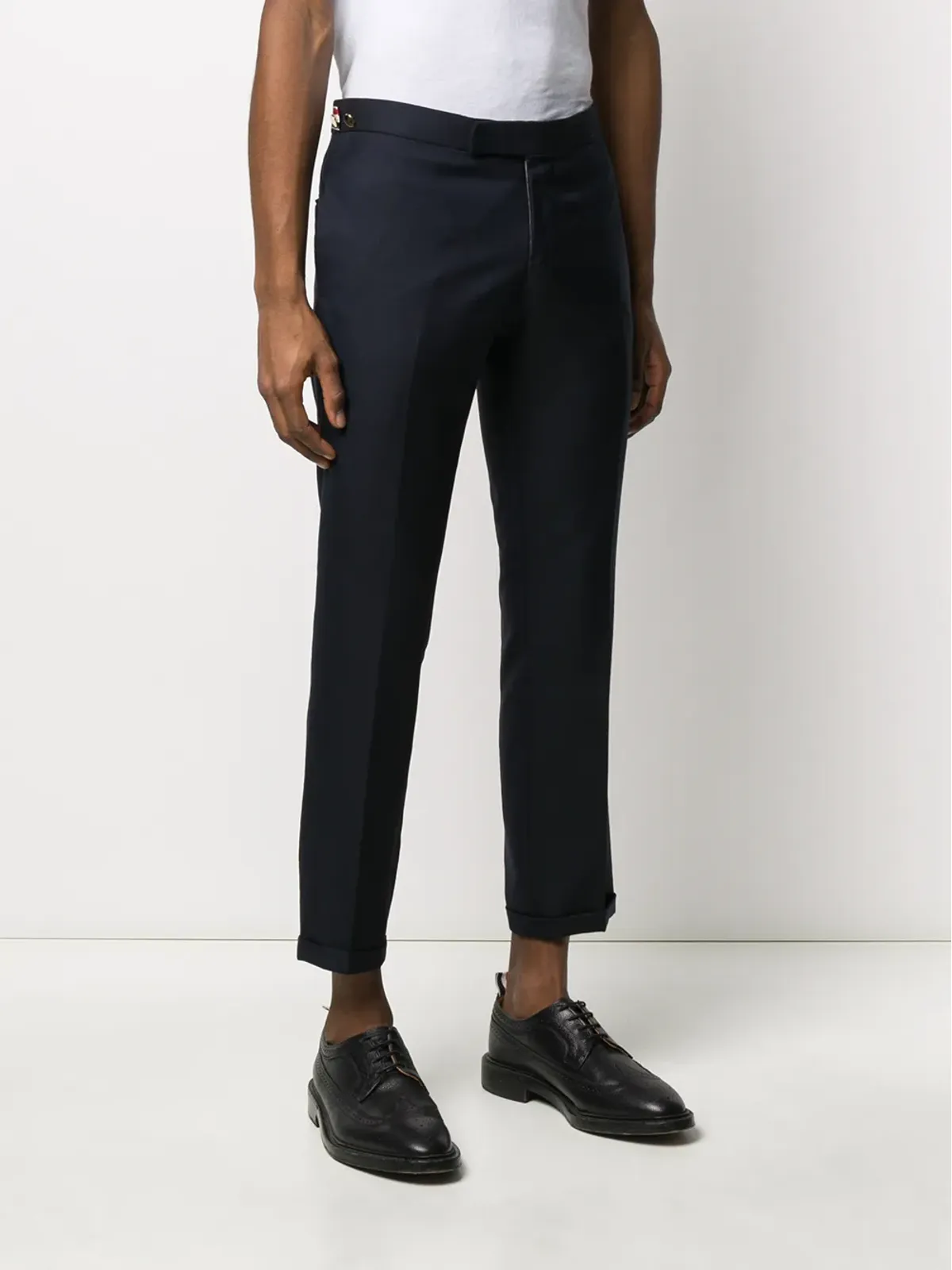 Thom Browne クロップドウールパンツ - 画像3