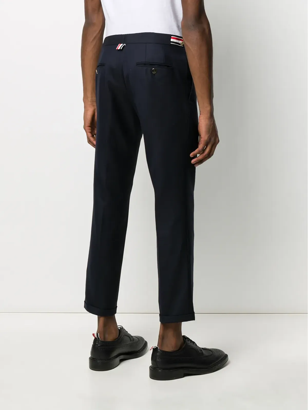 Thom Browne クロップドウールパンツ - 画像4