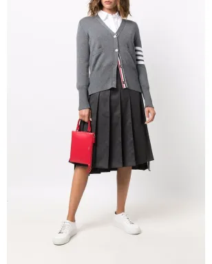 Thom Browne ダークグレー 膝下丈プリーツスカート - サムネイル2