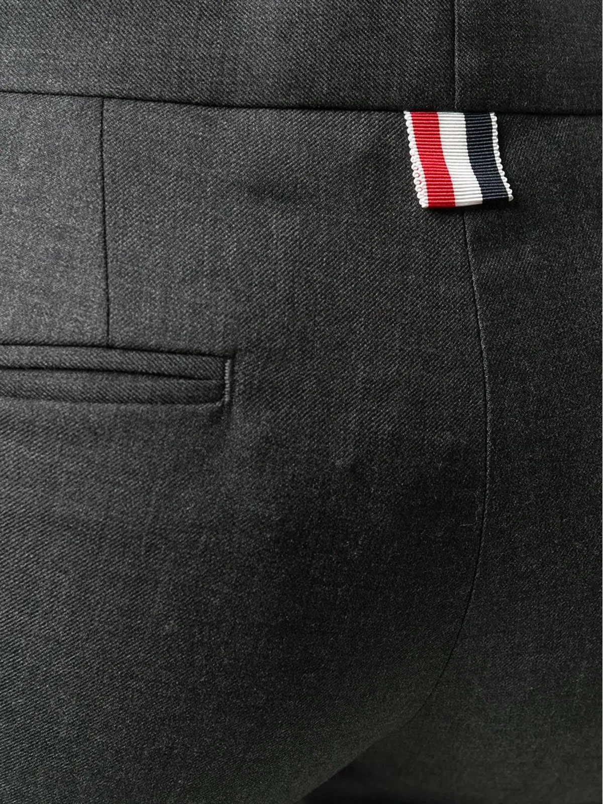Thom Browne テーラード・クロップド・トラウザー（グレー） - 画像5