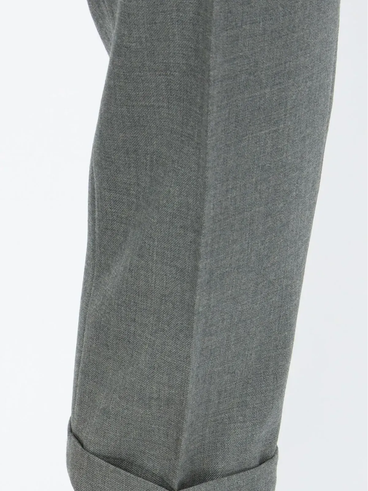 Thom Browne ミッドライズ テーラードパンツ - グレー - 画像5