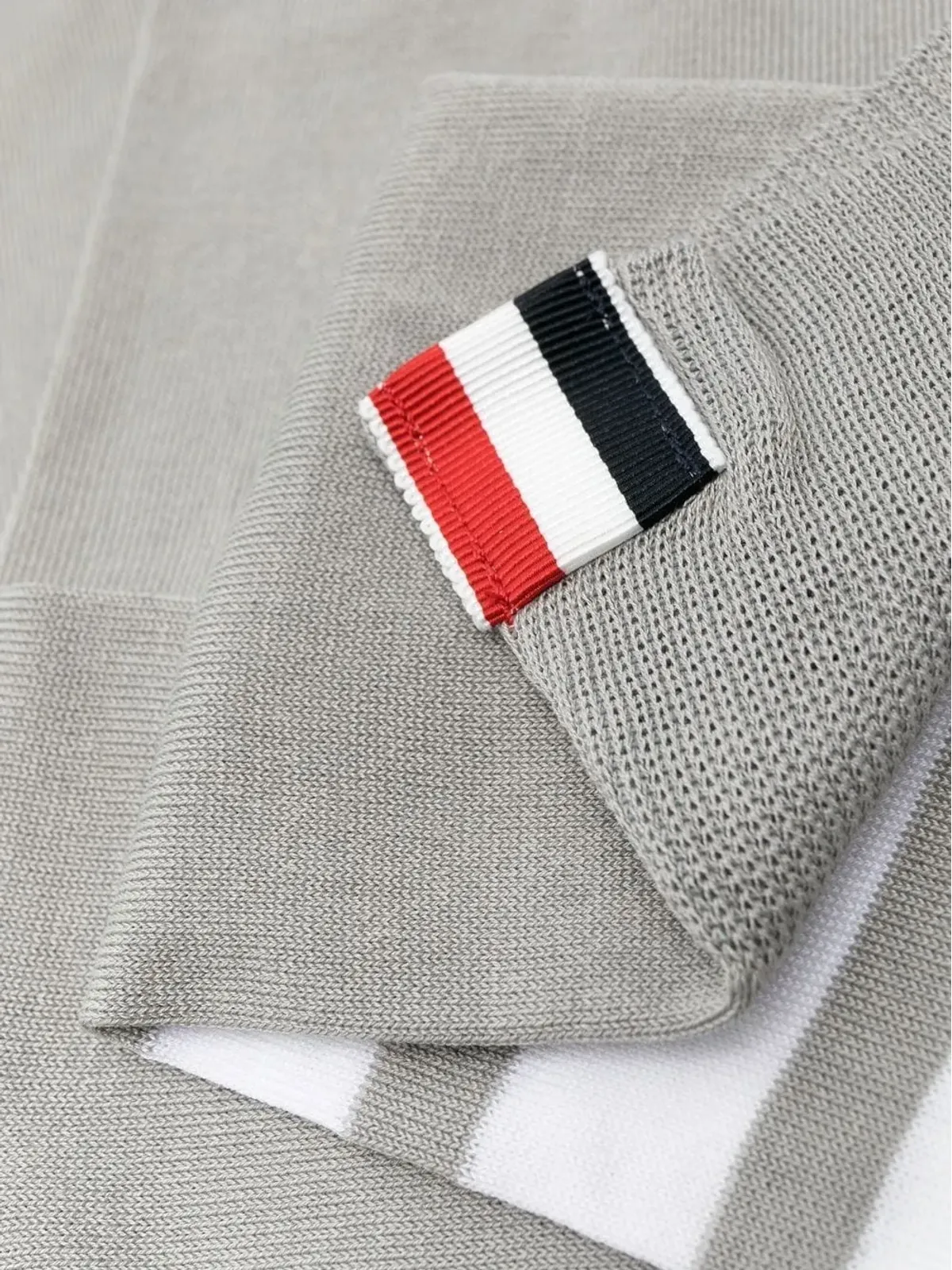 Thom Browne 4-Barストライプソックス - グレー - 画像2
