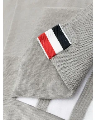 Thom Browne 4-Barストライプソックス - グレー - サムネイル2
