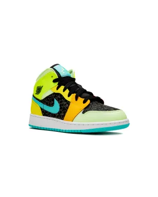 Jordan Kids エアジョーダン 1 ミッド SE “Four Leaf Clover” スニーカー - サムネイル1