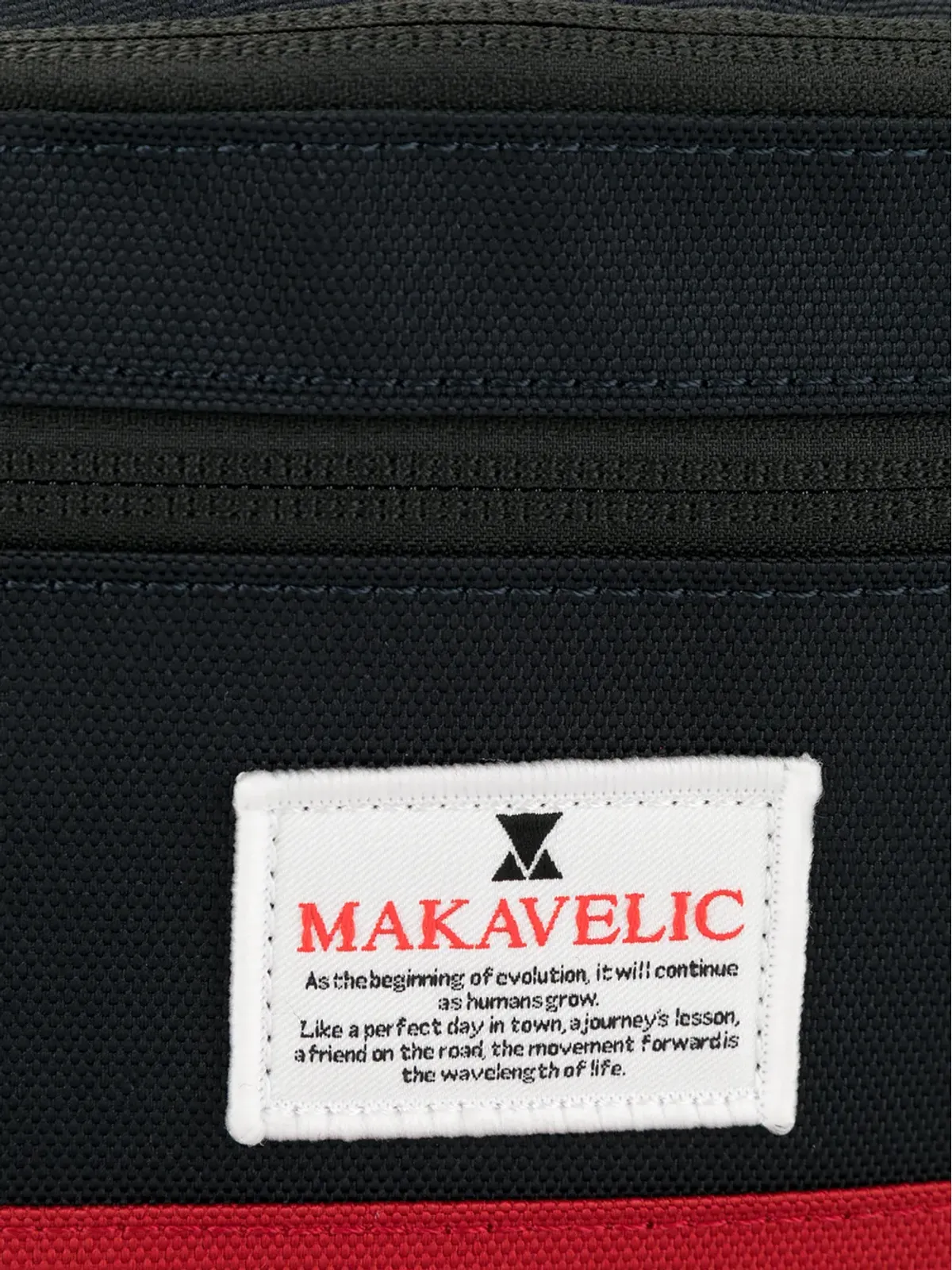 Makavelic モノキュラー ロゴ ベルトバッグ - 画像4