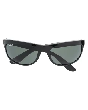 Ray-Ban Balorama 長方形フレームサングラス - ブラック - サムネイル1