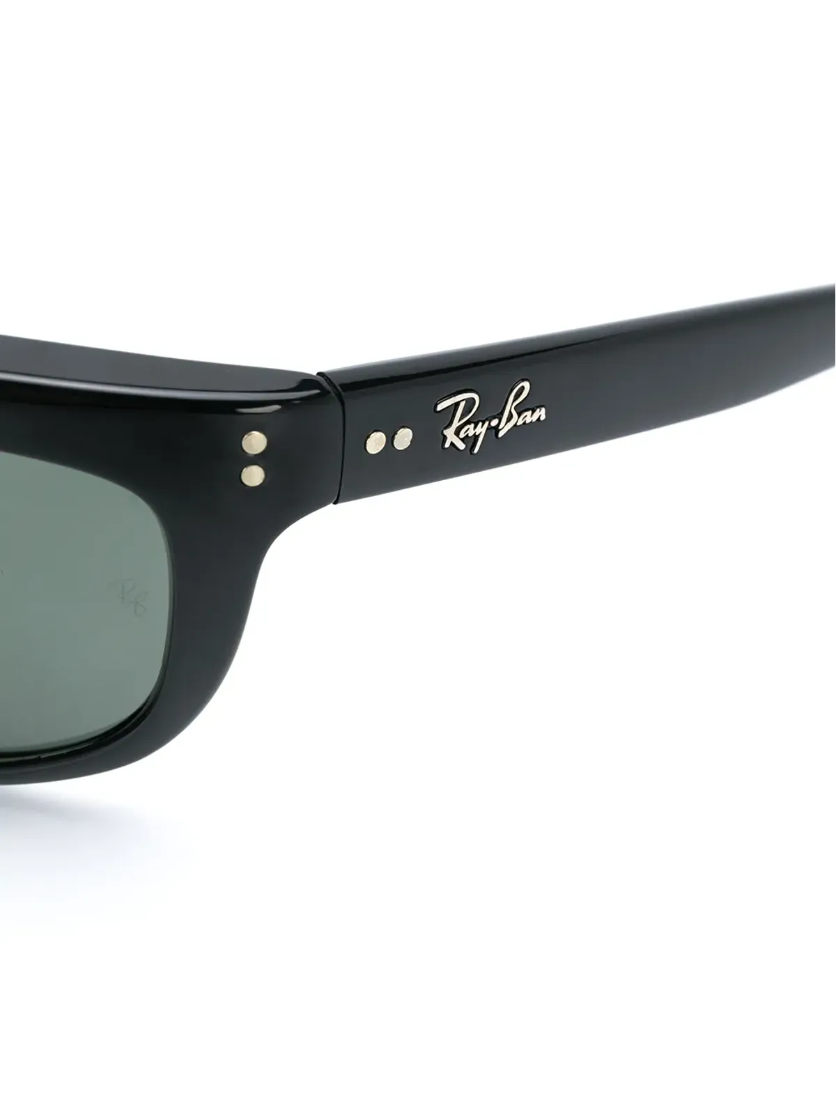 Ray-Ban Balorama 長方形フレームサングラス - ブラック - 画像3