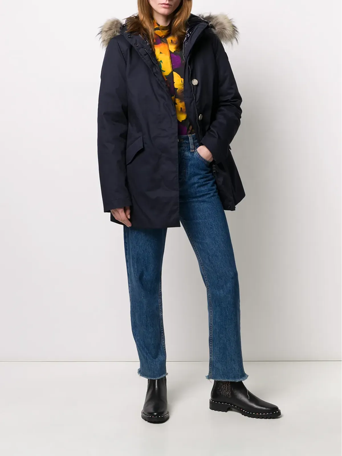 Woolrich パッド入りパーカコート - 画像2