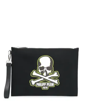 Philipp Plein スカルプリント クラッチバッグ - サムネイル1