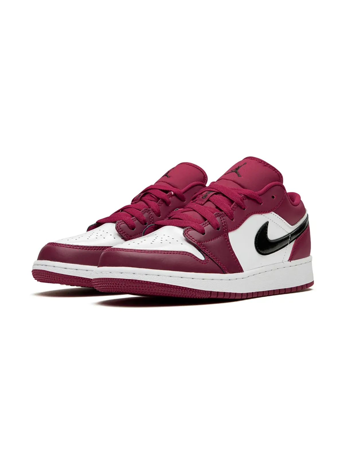 Jordan Kids エアジョーダン1ロー Noble Red スニーカー - 画像2
