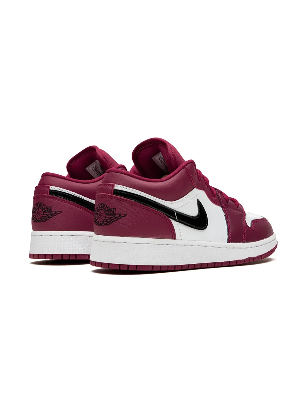 Jordan Kids エアジョーダン1ロー Noble Red スニーカー - 画像3