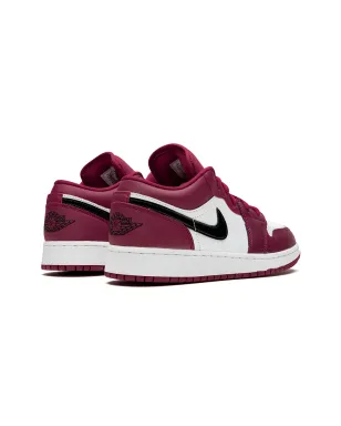 Jordan Kids エアジョーダン1ロー Noble Red スニーカー - サムネイル3